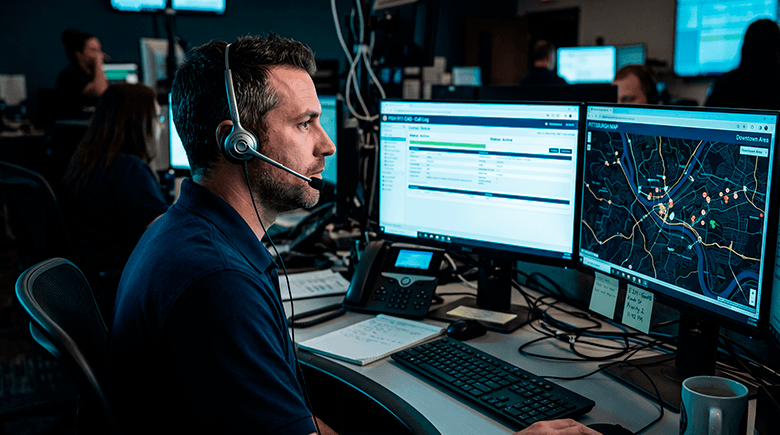 Emergency telecommunications routing hub for water damage restoration dispatchers in Pittsburgh